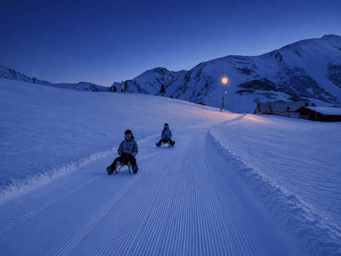 Rodelabend in Serfaus