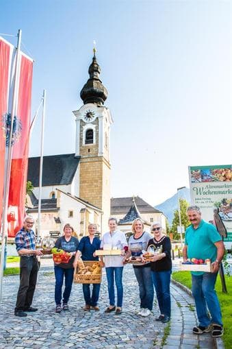 Wochenmarkt, regionale Spezialitäten