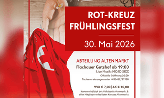 Rot Kreuz Frühlingsfest im Flachauer Gutshof