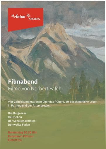 Filme im Kunstraum in Pettneu