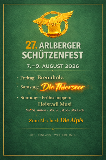 Zeltfest der Schützenkompanie St. Anton am Arlberg