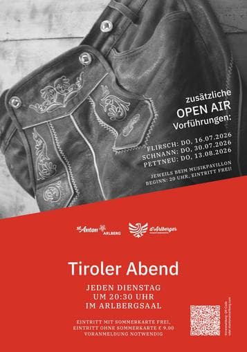 Tiroler Abend der Volkstumsgruppe d`Arlberger