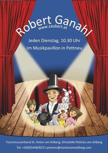 Zauberer Robert Ganahl in Pettneu