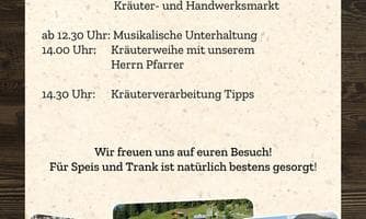 14. Arlberger Kräuterfest auf der Sennhütte