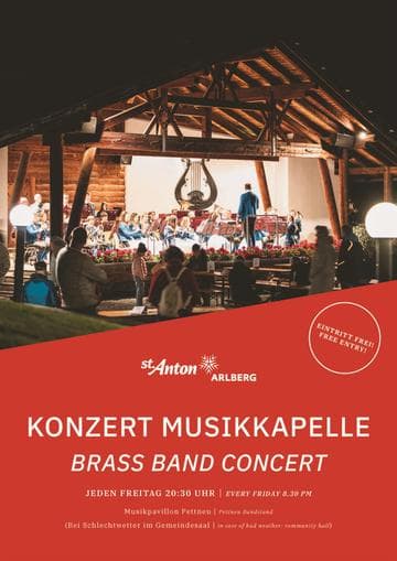 Platzkonzert der Musikkapelle Pettneu