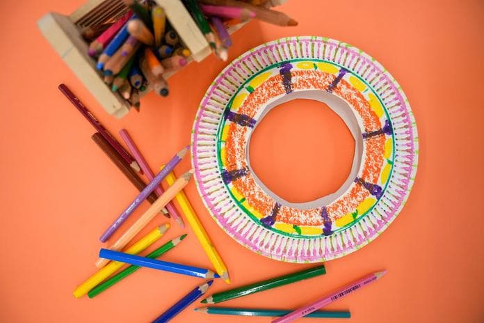 Kreativwerkstatt: Klecks-Kunst Hirameki