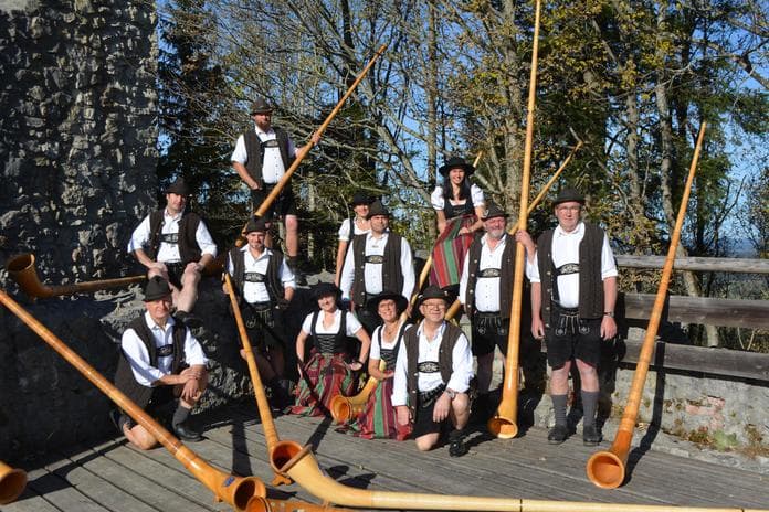 Alphorn Blowing