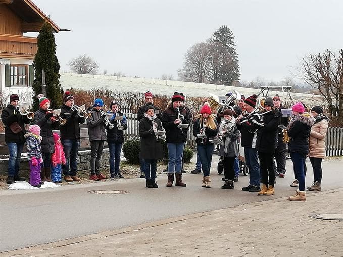 Neujahrsspielen der Musikkapelle