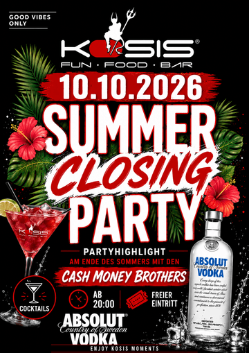 Summer Closing Party