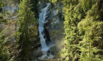 Der rauschende Keilkeller-Wasserfall