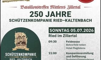 Bataillonstreffen Mittleres Zillertal