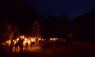 Familienfackelwanderung