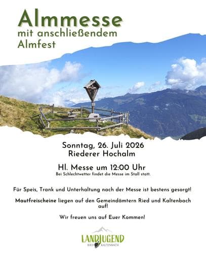 Almmesse mit Almfest