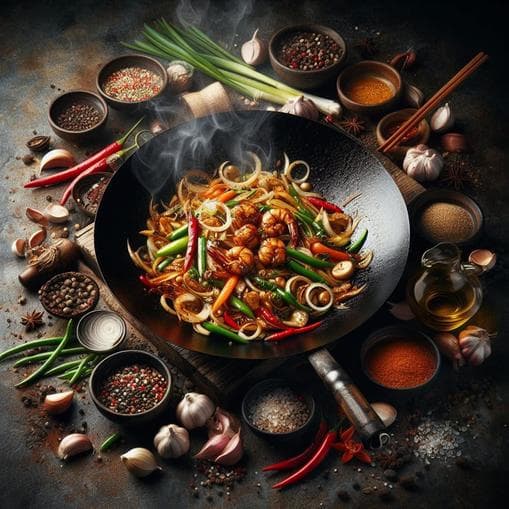 WOK Night mit Live-Cooking