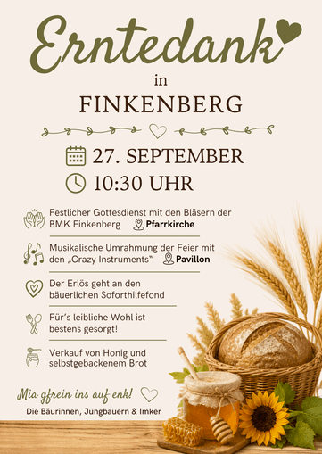 Erntedank Finkenberg