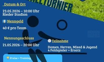 1. Zillertaler Faustballturnier