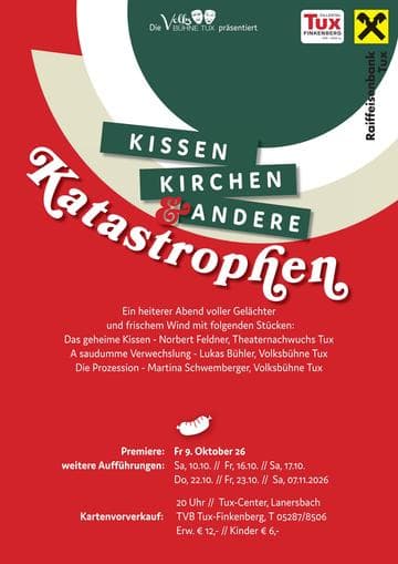 Theateraufführung des Theaternachwuchs & der Volksbühne Tux