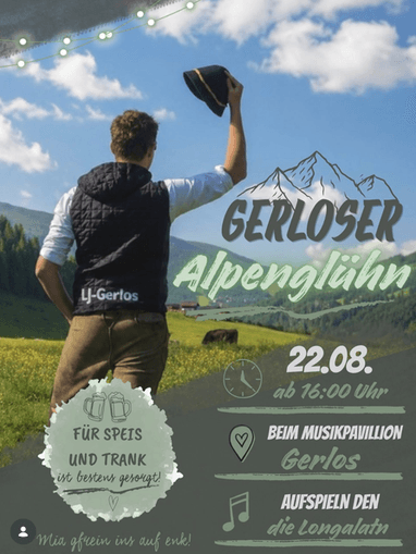 Gerloser Alpenglühn