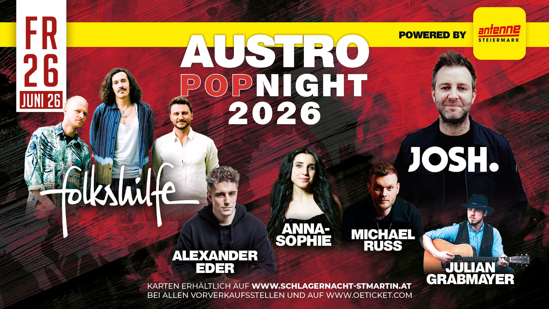 Austro Pop Night 2026