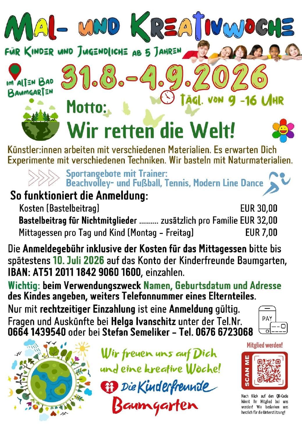 Weltretten 31.8