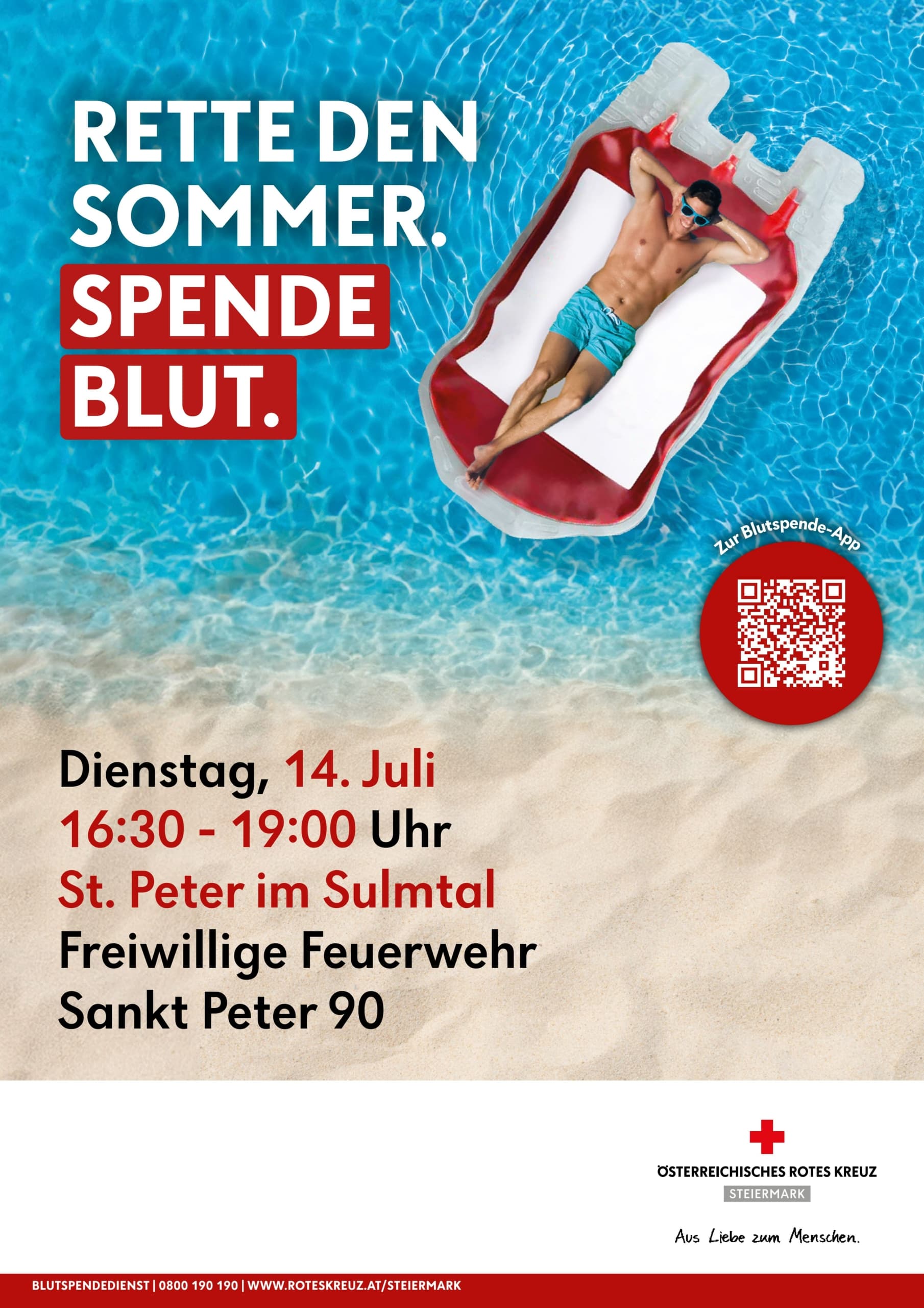 Blutspende-Termin am
