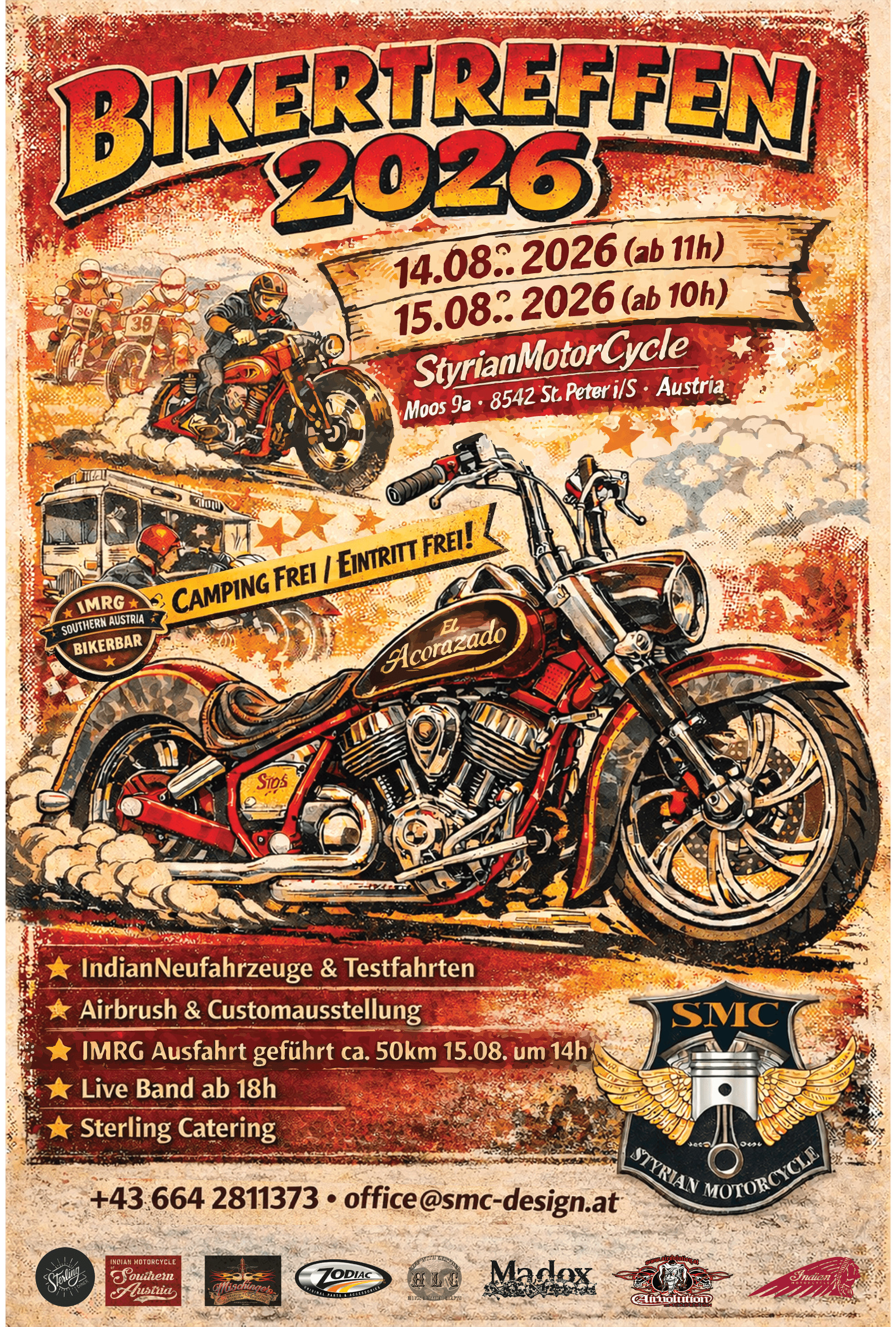 Bikertreffen 2026 am 14. und 15.08.2026