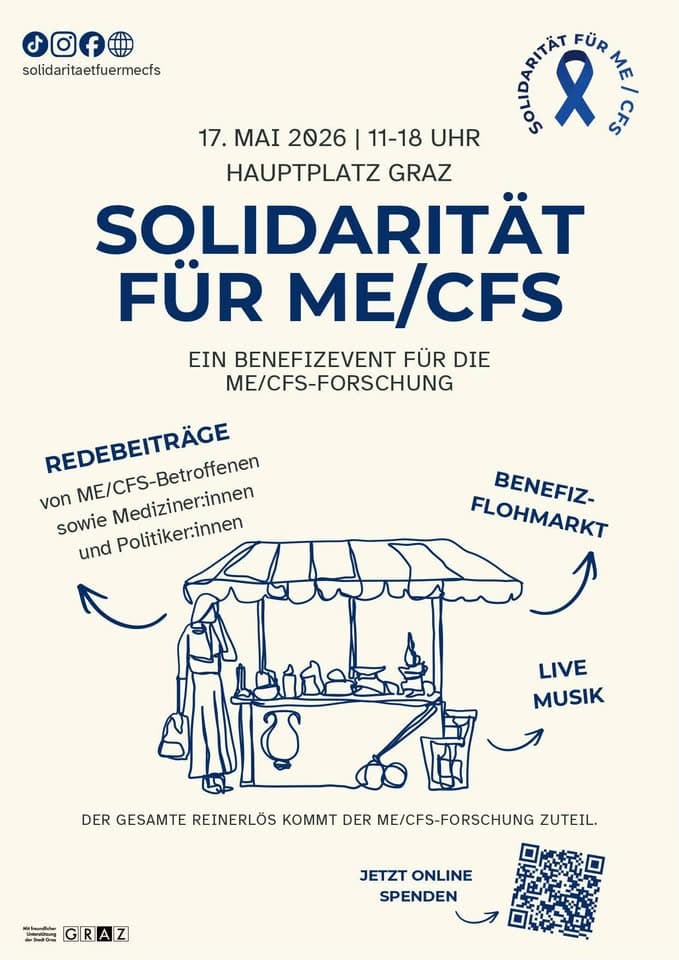Benefizflohmarkt: Solidarität für ME / CFS in 8010 Graz