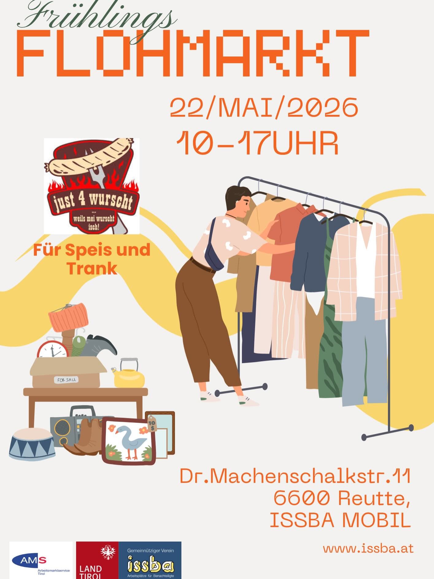 Frühlings- Flohmarkt in 6600 Reutte