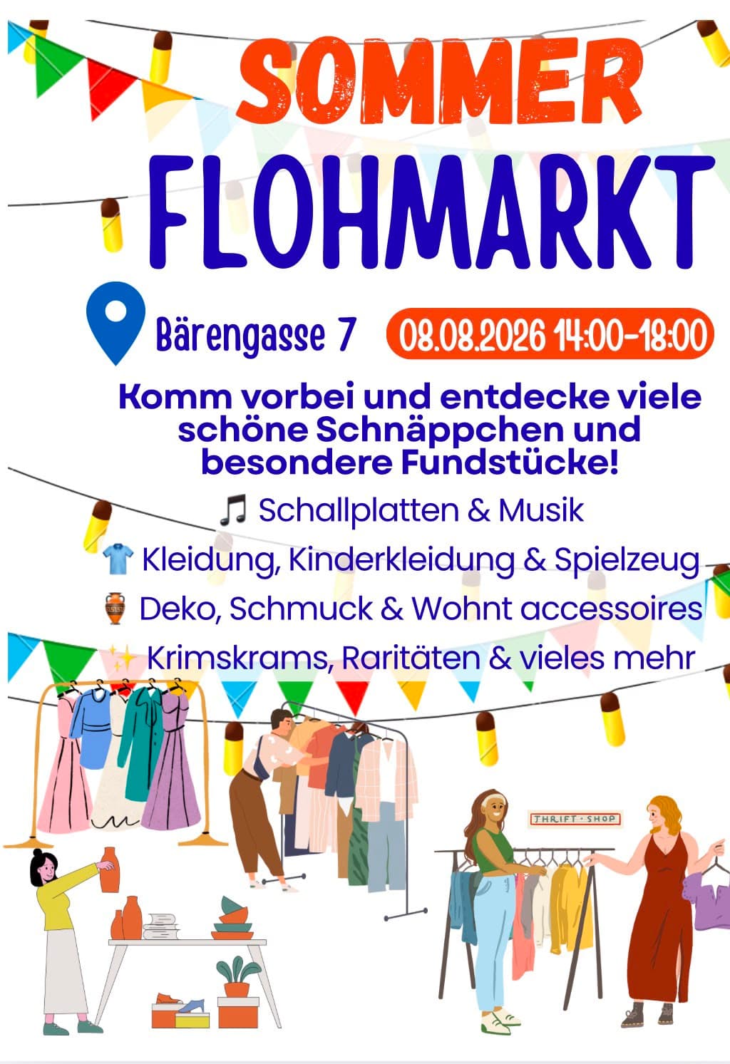 Garten Sommer Flohmarkt in 1050 Wien