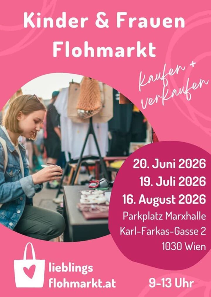 lieblingsflohmarkt KIDS & WOMAN in 1030 Vienna