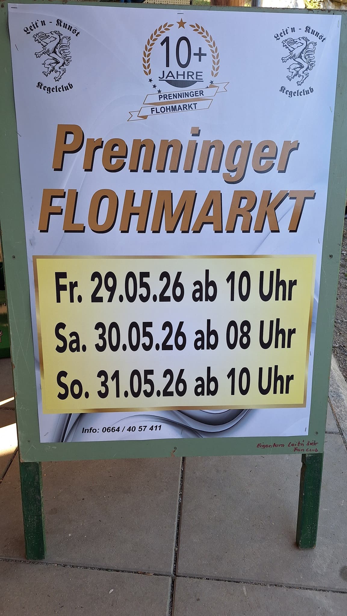 Prenninger Flohmarkt in 8121 Deutschfeistritz