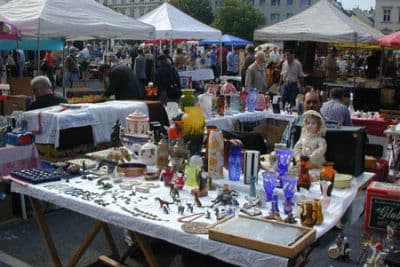 Flohmarkt am Naschmarkt in 1060 Wien