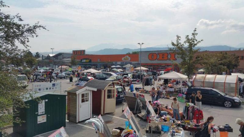 FLOHMARKT OBI - Parkplatz Klagenfurt in 9020 Klagenfurt