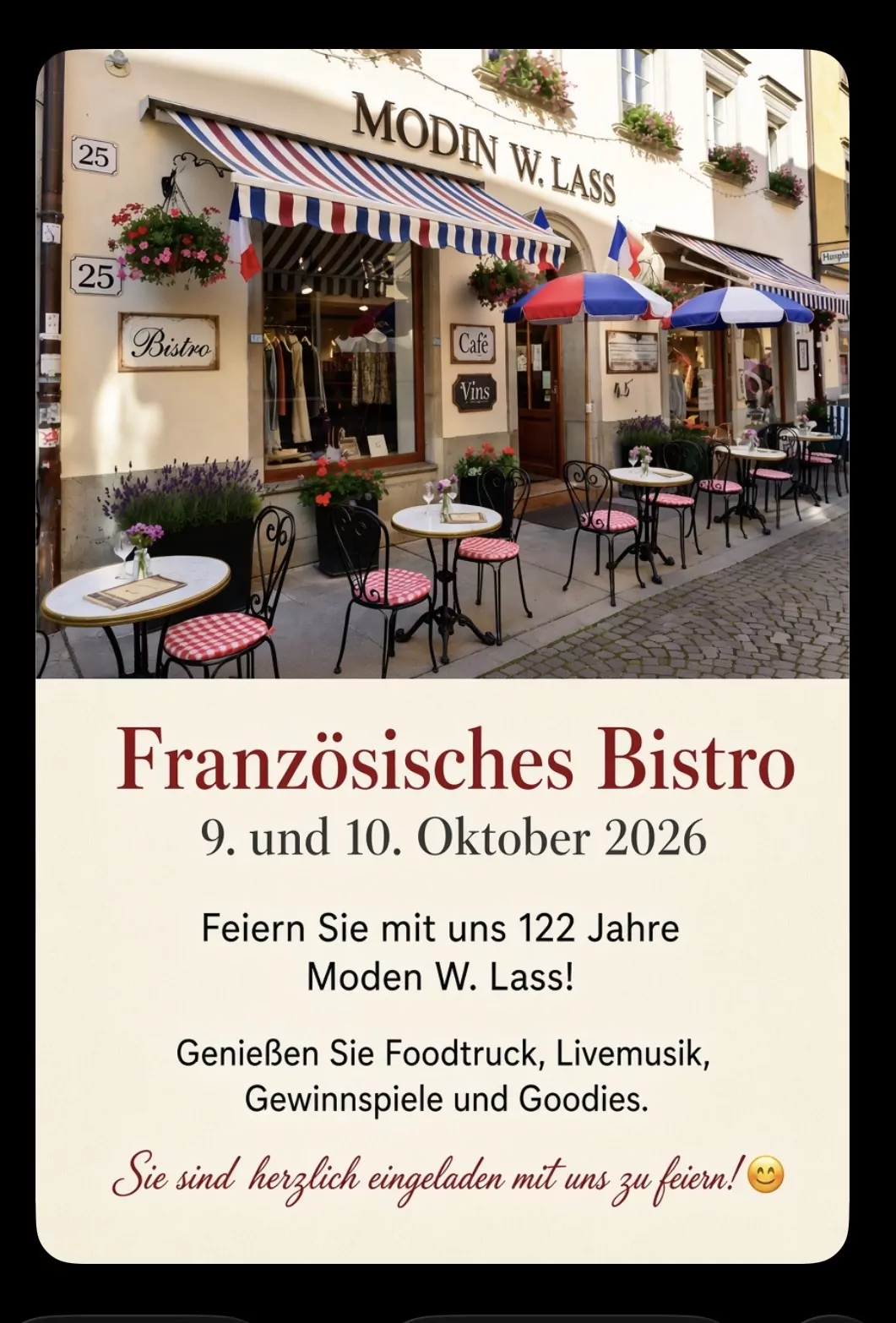 Französisches Bistro
