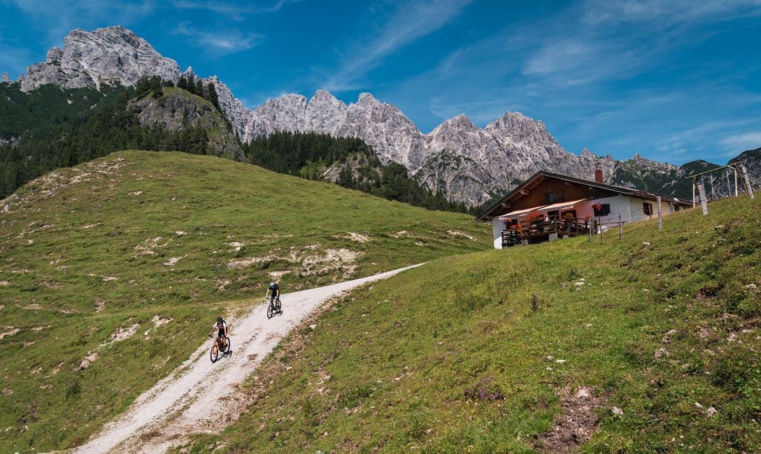 Geführte E-Bike Tour Kaiserschmarrn Runde