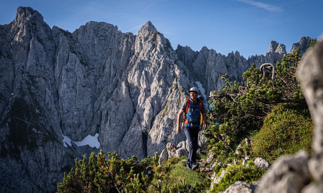 Gipfeltour im Kaisergebirge