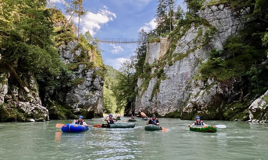 Packrafting The Gorge Klobensteinschlucht