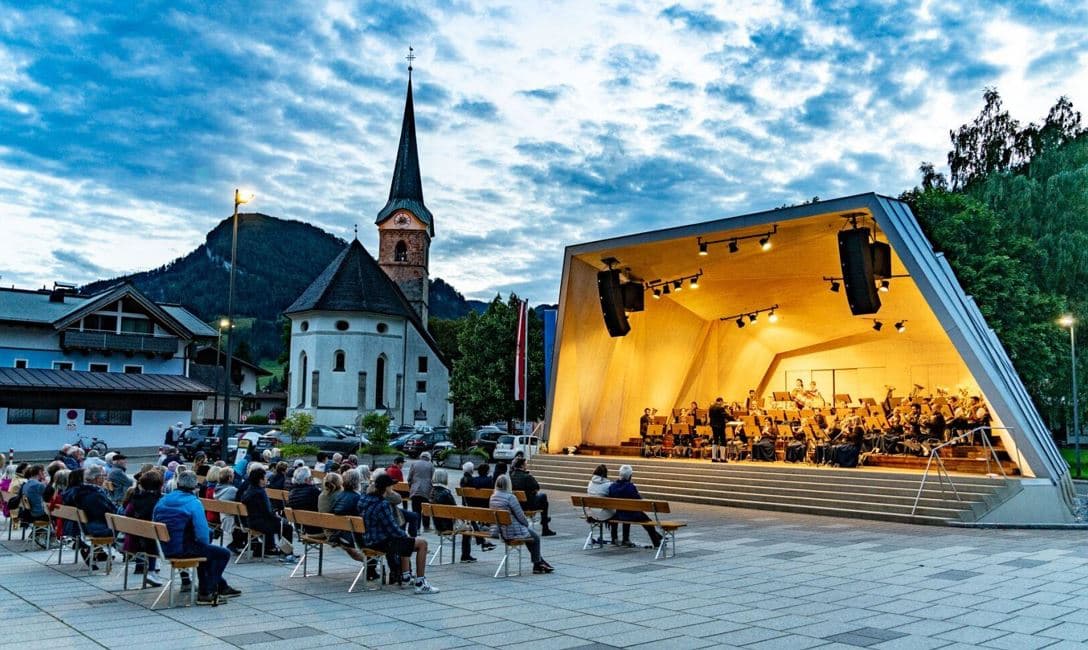 Sommerkonzert der Bundesmusikkapelle Kirchdorf