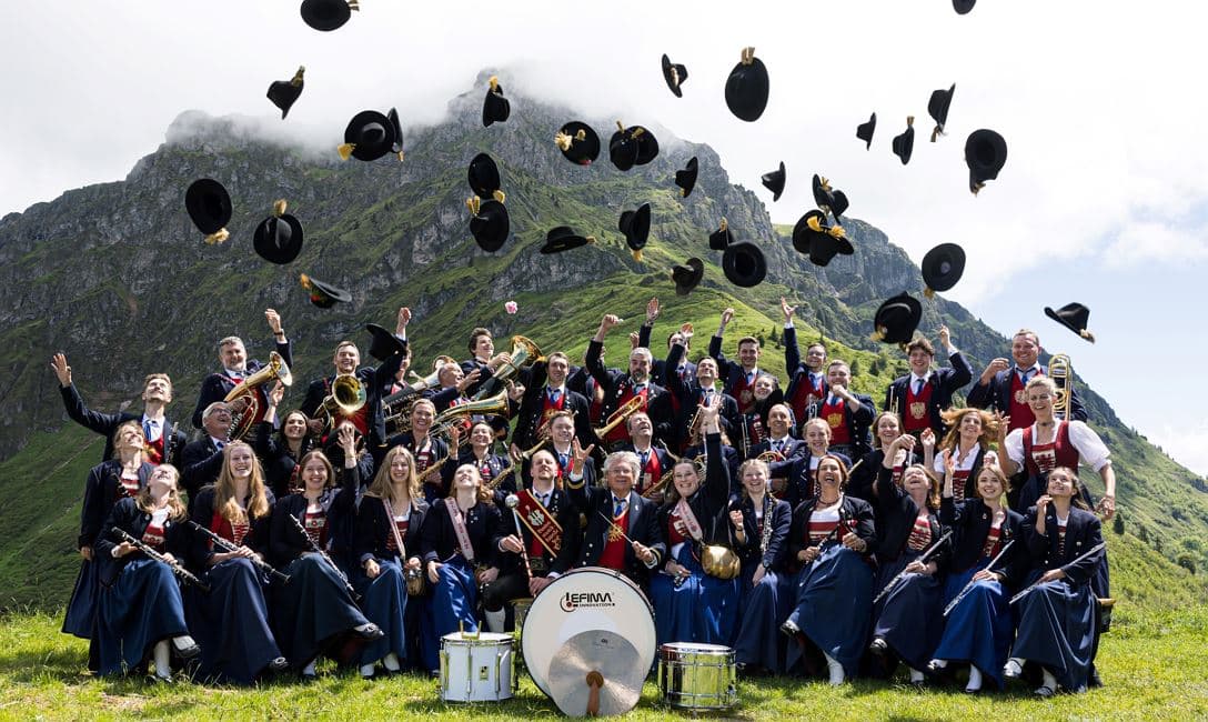 Summer Concert of the St. Johann in Tirol Music Band