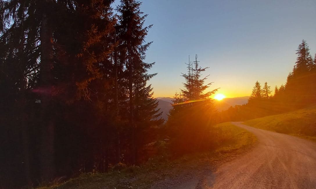Geführte Sonnenuntergangswanderung