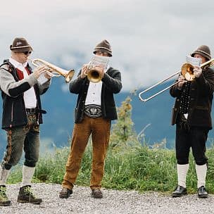 Weisenbläsertreffen auf der Kleinen Salve