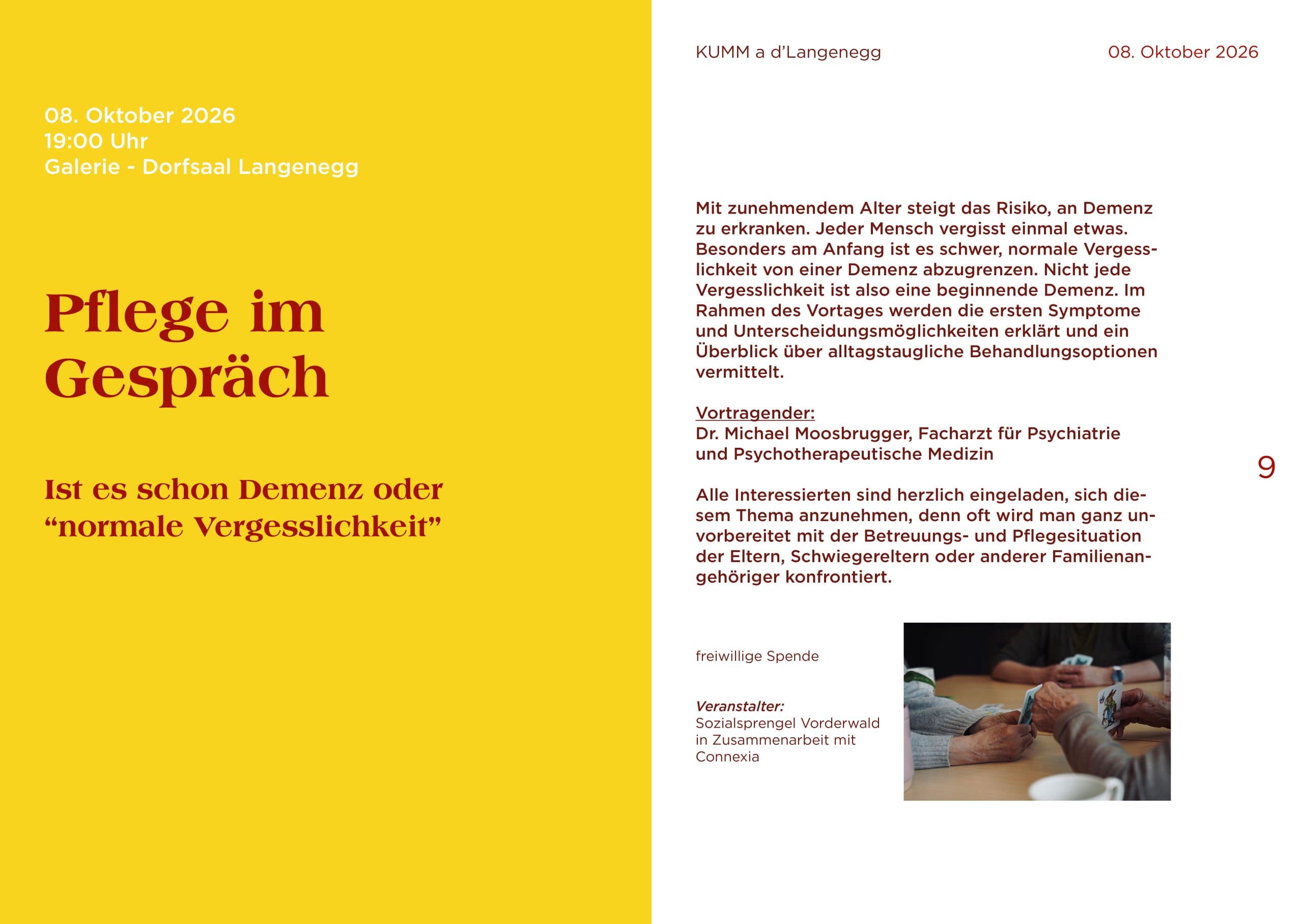 Pflege im Gespräch
