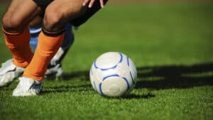 Fußballspiel SC Gußwerk gegen SV St. Marein-Lorenzen