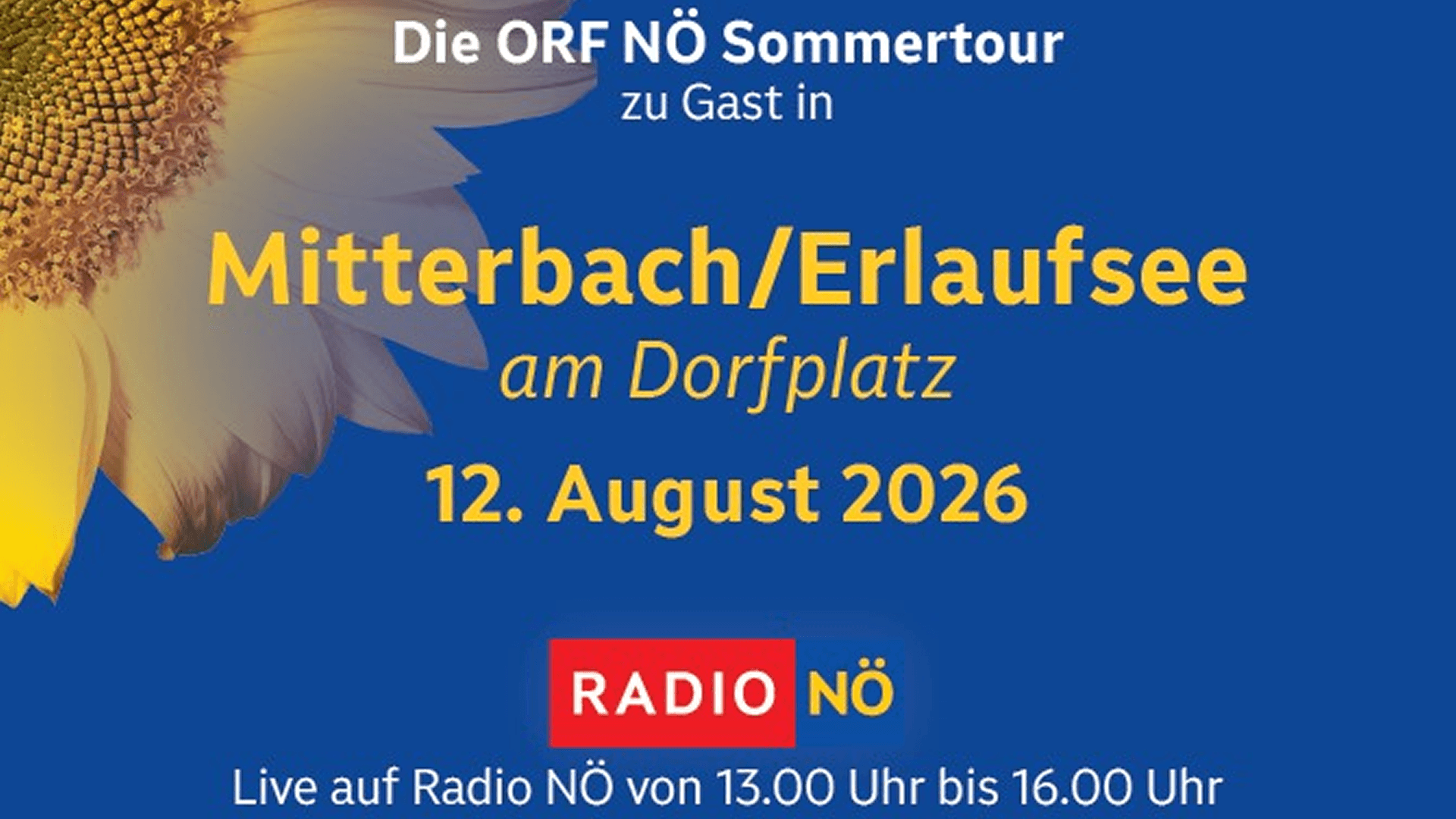 ORF NÖ Sommertour 2026