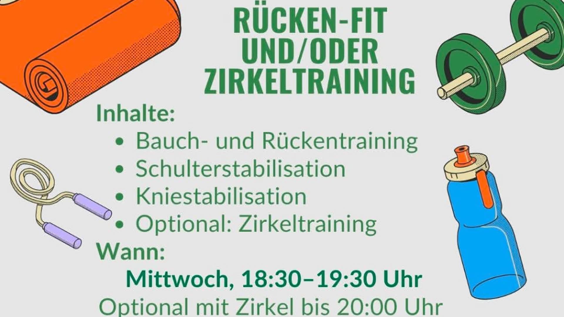 Rücken-Fit und/oder Zirkeltraining
