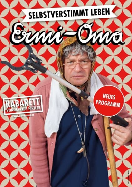 Markus Hirtler als Ermi-Oma