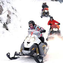 Skidoo fahren