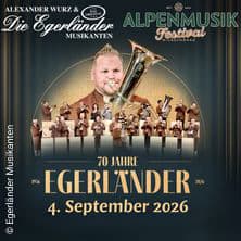 Alpenmusik Festival - nur Sitzplatz