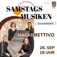 Samstagsmusiken | Ensemble Hackbrettivo