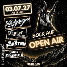 Bock Auf Open Air 2027 - Tageskarte - Die Draufgänger, Pagger Buam, uvm.
